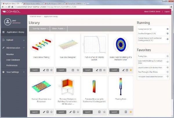 Comsol Server™ Now Available to Run Simulation Apps 