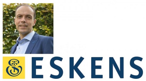 New Sales manager Eskens Process Solutions  Anton Hekstra was recently appointed as the new Sales Manager Process Solutions