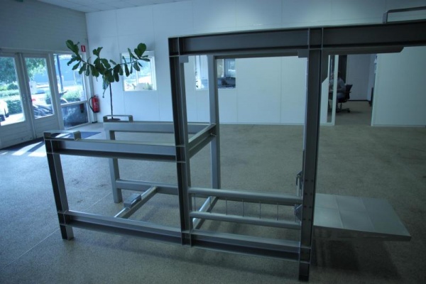 Hygienic Open Construction Frame Especially for the food industry MATAM has developed a new frame.