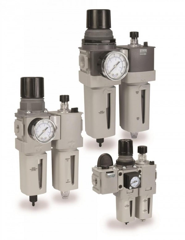 Generation Global Filter Regulator Lubricators from Parker Deliver Outstanding Flow Rates in Space-Restricted Applications