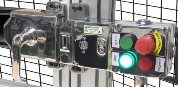 UGB-KLT series Universal Gate Boxes incorporating Safety Int Robust Safety Interlock switches with multifunction control features