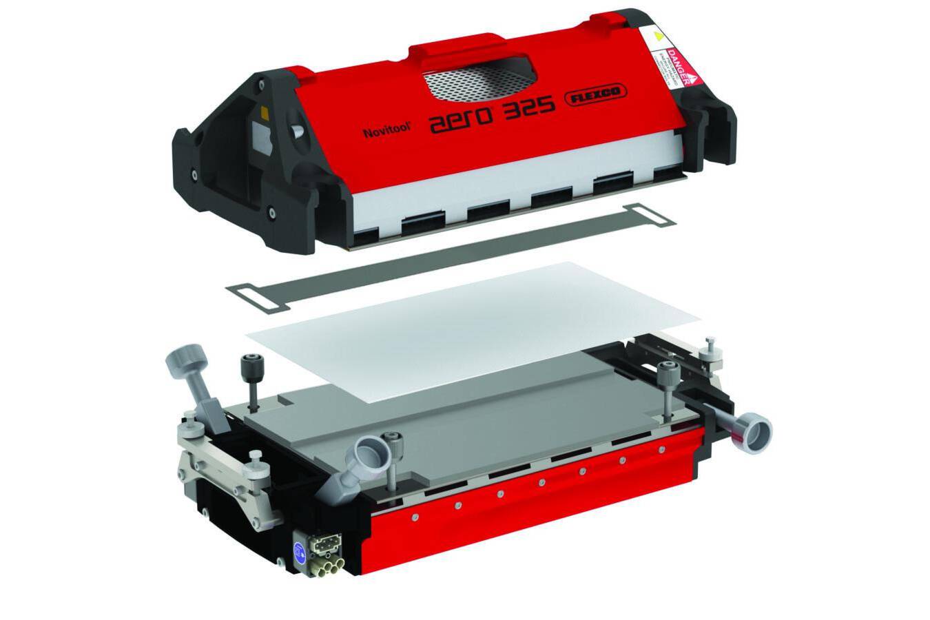 The Aero 325 mobile heating press produces a high-quality joint in just 18 minutes - including heating and cooling.