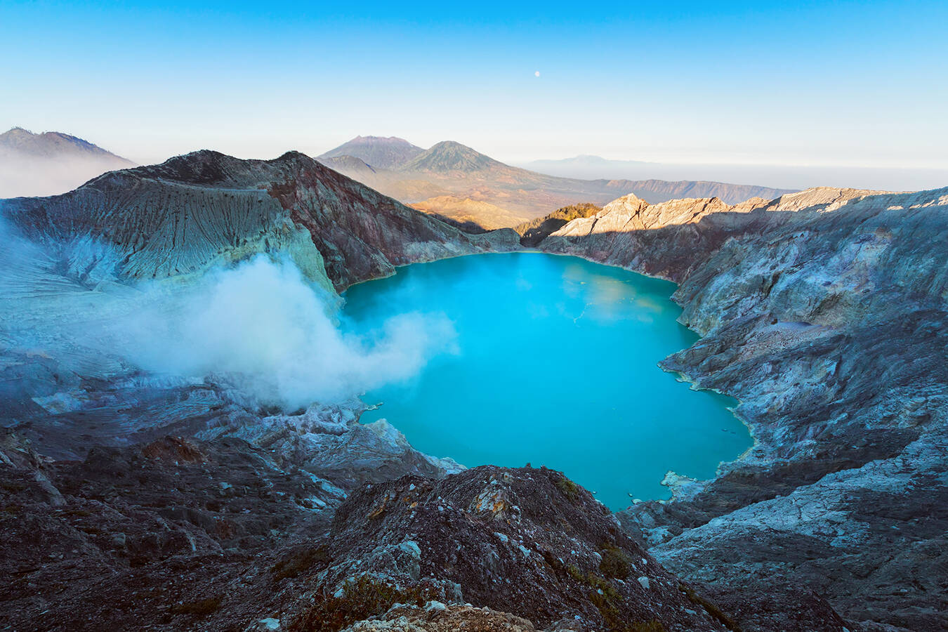 Sulfuric Acid lake in Peru