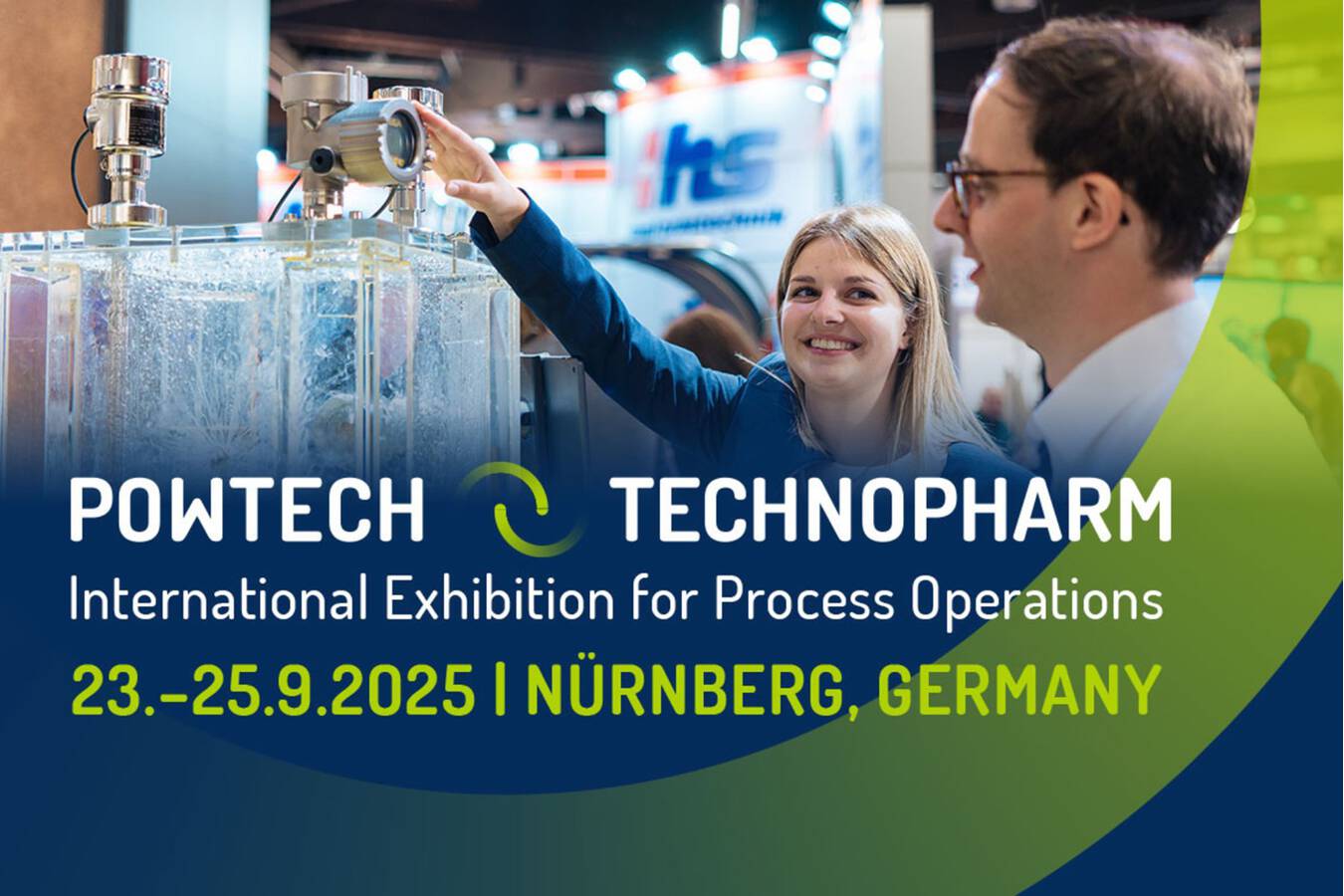 Powtech Technopharm 2025: Kick-off with a new design The Leading International Processing Trade Fair for Powder, Bulk Solids, Fluids and Liquids,  23 - 25 September 2025 in Nuremberg, has a new look.