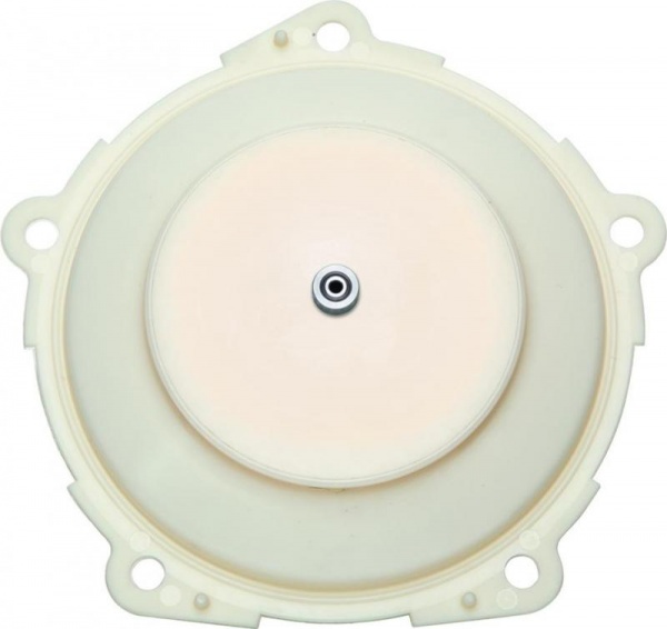 The patented TPE-diaphragm with purge air bore prevents serious abrasion of the valve outlet, thus resulting in significantly extended maintenance intervals and downtime.