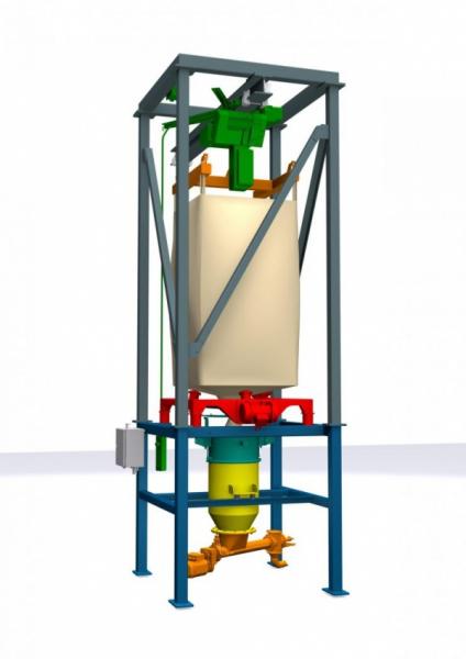 NEW: Modular big bag discharge station Cost-effective and versatile