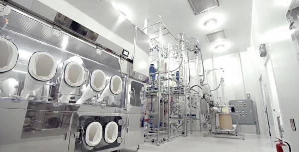 High-Containment Pharmafertigung mit DCS Drum Containment System