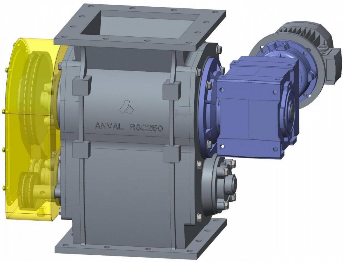 Are you facing issues in handling sticky materials? Anval’s new Rotary Self-Cleaning valve RSC Series, which is designed to win-over Chocking.