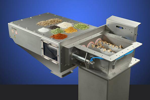 The automatic ‘Easy Clean flow’ magnet requires little installation height and removes metal particles and weakly magnetic stainless steel particles as small as 30 µm from large volumes of powders in the food, chemical, ceramic and plastics industry.
