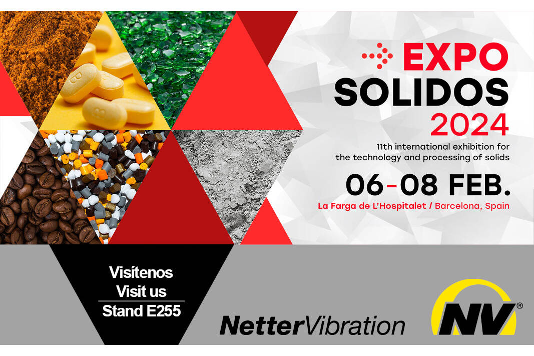 Produktvielfalt und Innovation auf EXPOSOLIDOS 2024 NetterVibration präsentiert Produktvielfalt und Innovation auf der EXPOSOLIDOS 2024