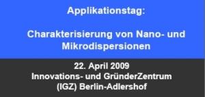 Characterization of Nano- and Microdispersions in Berlin on 22 April Seminar by LUM, Thermo Fisher Scientific, Anasysta